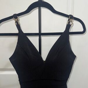 Emerald Sundae Black Dress